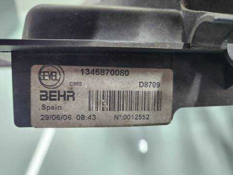 Foto 2ª: Electroventilador Fiat Ducato L1H1 100 MULTIJET 101CV 74KW [4HV] (2006)