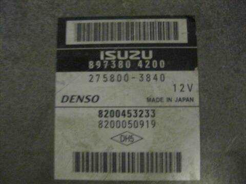Foto 2ª: Centralita Motor ECU Renault Vel Satis 3.0 DCI BJ0N) 177CV 130KW [D/ P9X A 7] (2004)