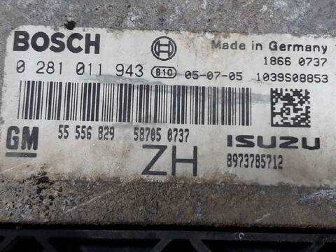 Foto 3ª: Centralita Motor ECU Opel Astra ENJOY BERLINA 101CV 74KW [Z17DTH] (2005)