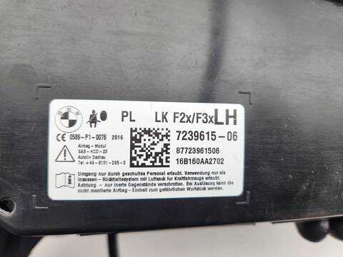 Foto 3ª: Airbag Lateral Delantero Izquierdo Bmw Serie 1 114 116D 116CV 85KW [B37D15A] (2016)