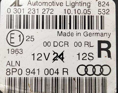 Foto 2ª: Faro Derecho Audi A3 BKD (2005)