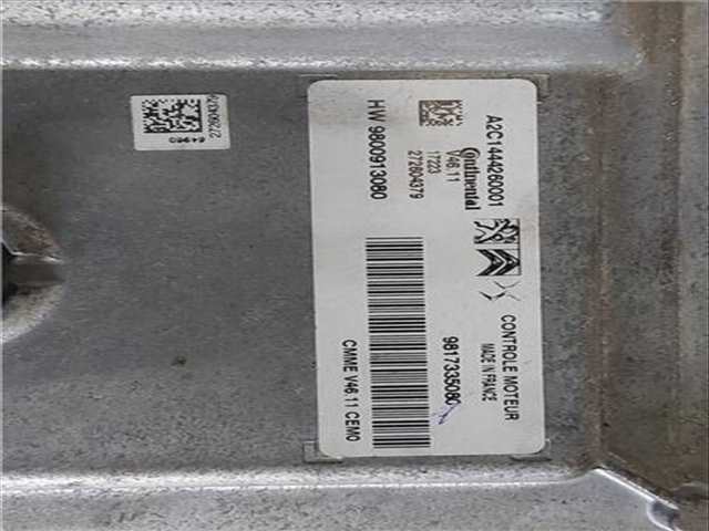Foto 3ª: Centralita Motor ECU Citroen C3 1.2 LIVE 68CV 50KW [HM01] (2017)