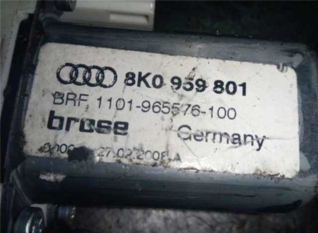 Foto 1ª: Elevalunas Eléctrico Delantero Izquierdo Audi A4 2.0 BASIS [2.0 LTR. - 105 KW 16V TDI] [CAGA]