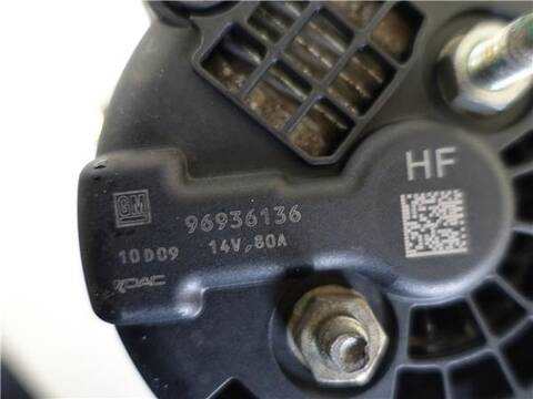 Foto 3ª: Alternador Chevrolet Aveo 1.2 86CV 63KW [B12D1-G] (2010)