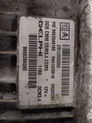 Foto 2ª: Centralita Motor ECU Citroen C5 2.0 HDI D-RHF (2010)