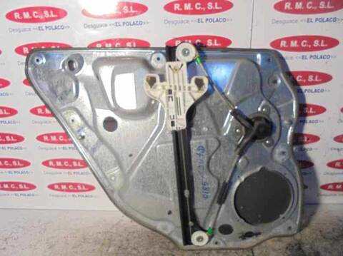 Foto 2ª: Elevalunas Manual Trasero Derecho Volkswagen Polo CONCEPTLINE 64CV 47KW [AZQ] (2003)