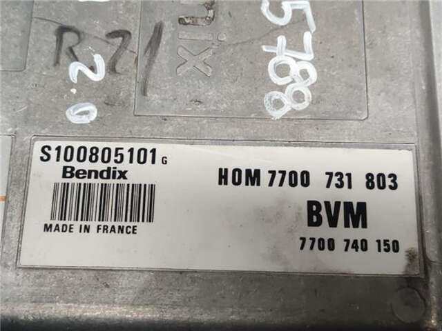 Foto 2ª: Centralita Motor ECU Renault 21 2.0 [J7R 750]