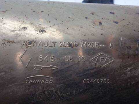 Foto 2ª: Tubo de Escape Renault Captur 1.3 TCE 131CV 96KW [H5H] (2019)