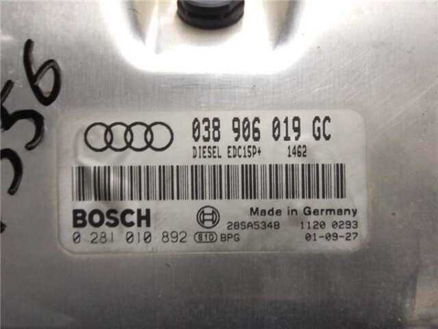 Foto 3ª: Centralita Motor ECU Audi A3 1.9 TDI AMBIENTE [1.9 LTR. - 66 KW TDI]