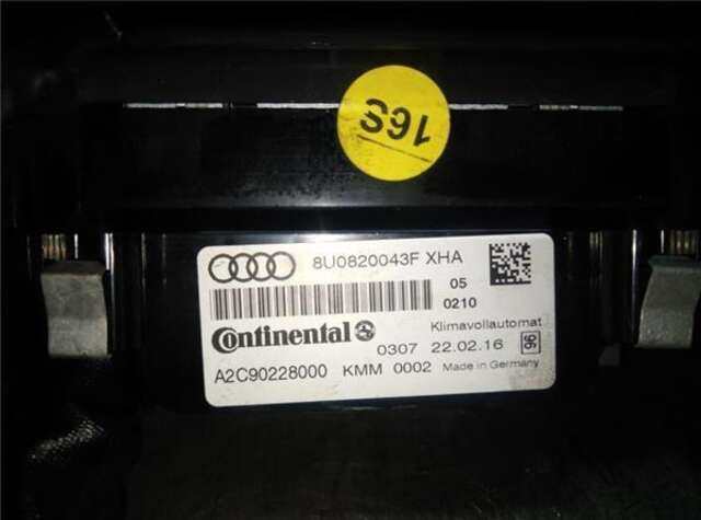 Foto 1ª: Mando Climatizador Audi Q3 2.0 TDI (130KW) AMBITION QUATTRO [2.0 LTR. - 130 KW 16V TDI] [DFT]