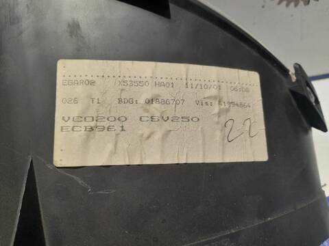 Foto 3ª: Cuadro de Instrumentos Peugeot 206 1.9 DIESEL 69CV [D/ WJZ] (1998)