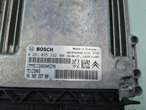 Foto 2ª: Centralita Motor ECU Citroen Berlingo FEEL M 102CV 75KW [YH01] (2018)