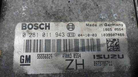 Foto 3ª: Centralita Motor ECU Opel Astra ENJOY BERLINA 101CV 74KW [Z17DTH] (2005)
