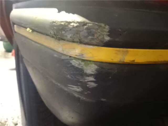 Foto 2ª: Paragolpes Trasero Peugeot 205 1.8 DIESEL [161A (XUD7)]
