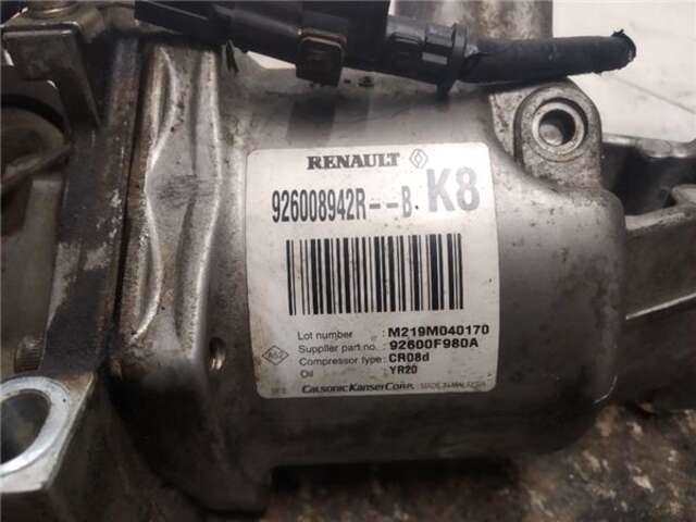 Foto 3ª: Compresor Aire Acondicionado Dacia Dokker 1.5 ESSENTIAL [1.5 LTR. - 70 KW BLUE DCI DIESEL FAP CAT] [K9K 872]