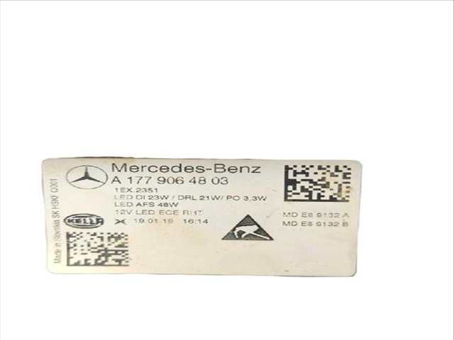 Foto 2ª: Piloto Delantero Derecho Mercedes Clase A 140 A 200 177.087) (2018)