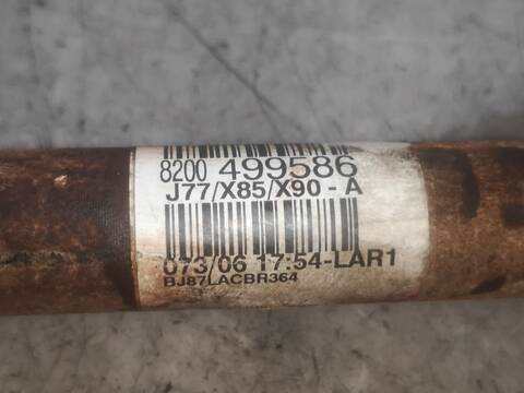 Transmision Delantera Derecha Renault Clio K9K766