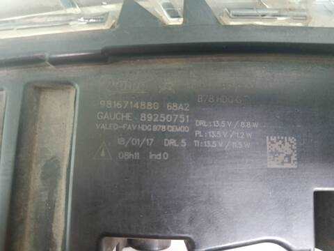 Foto 2ª: Piloto Delantero Izquierdo Citroen C4 BH01 PICASSO (2017)