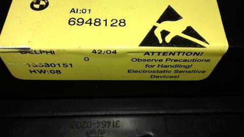 Foto 3ª: Centralita Motor ECU Bmw Serie 5 518 3.0 TD CAT BERLINA 272CV 200KW [306D4] (2004)