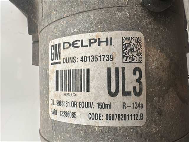Foto 2ª: Compresor Aire Acondicionado Opel Astra 1.6 GASOLINA H [G/Z16XER] (2008)
