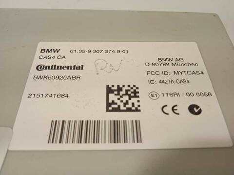 Foto 4ª: Centralita Inmovilizador Bmw X3 SDRIVE 18D 150CV 110KW [B47D20A] (2015)