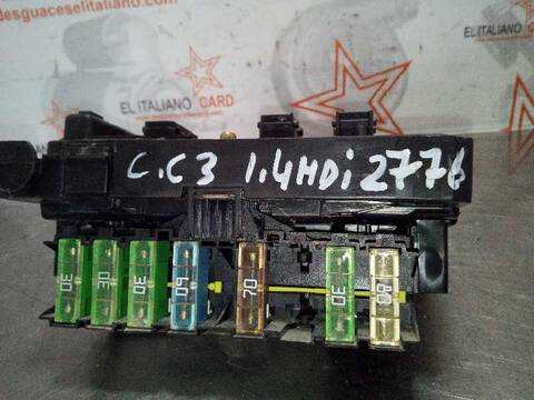 Foto 4ª: Caja Reles Fusibles Citroen C3 1.4 HDI SX 68CV 50KW [8HXDV4TD] (2004)