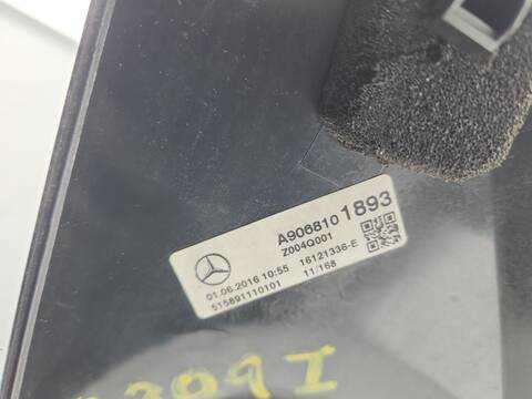 Foto 3ª: Retrovisor Izquierdo Mercedes Sprinter 310/311/313/314/316 CDI 906.631/633/635/637) 114CV 84KW CAJA CERRADA [651955] (2016)