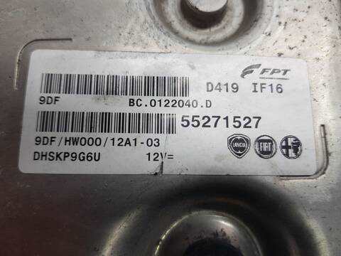Foto 2ª: Centralita Motor ECU Fiat Ducato L4H2 RS 4035 MM 180 FURGON