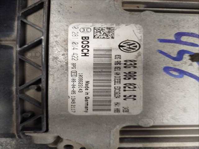 Foto 2ª: Centralita Motor ECU Skoda Octavia BERLINA (2004)