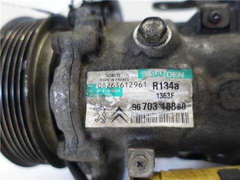 Foto 3ª: Compresor Aire Acondicionado Peugeot 308 1.6 HDI 90CV 66KW [D-9HX] (2010)