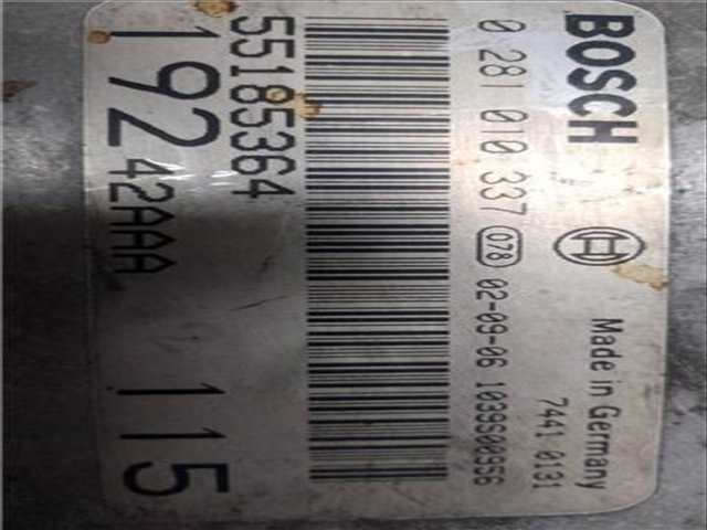 Foto 3ª: Centralita Motor ECU Fiat Stilo 1.9 JTD 115 [1 9 LTR. - 85 KW JTD CAT] 116CV