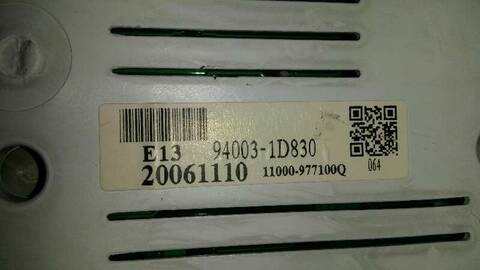 Foto 3ª: Cuadro de Instrumentos Kia Carens 115CV 85KW [D4EA] (2007)