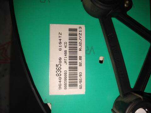 Foto 2ª: Cuadro de Instrumentos Peugeot 206 X-LINE BERLINA 68CV 50KW [8HX] (2003)