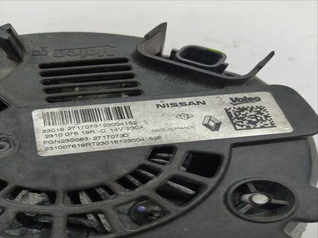 Foto 3ª: Alternador Nissan Interstar 136 CV 100KW [M9T726] (2023)