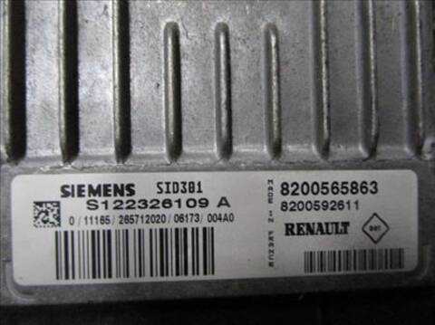 Centralita Motor ECU Renault Megane 1.5 DCI 106CV 78KW II BM0/1_ CM0/1_)