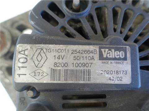 Foto 3ª: Alternador Renault Megane 1.5 DCI BM0F CM0F) 82CV 60KW II BM0/1_ CM0/1_) [K9K 722] (2003)