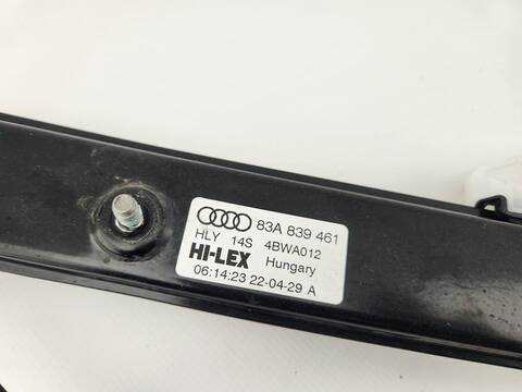 Foto 3ª: Elevalunas Manual Trasero Izquierdo Audi Q3 35 TDI 150CV 110KW [DTSB] (2022)