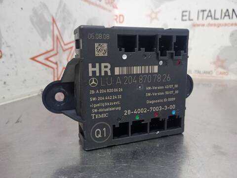 Centralita Motor ECU Mercedes Clase G 230 GLK 320 CDI 4-MATIC 204.983) 224CV 165KW