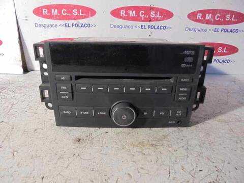 Sistema Audio Radio CD Chevrolet Epica 156CV 115KW
