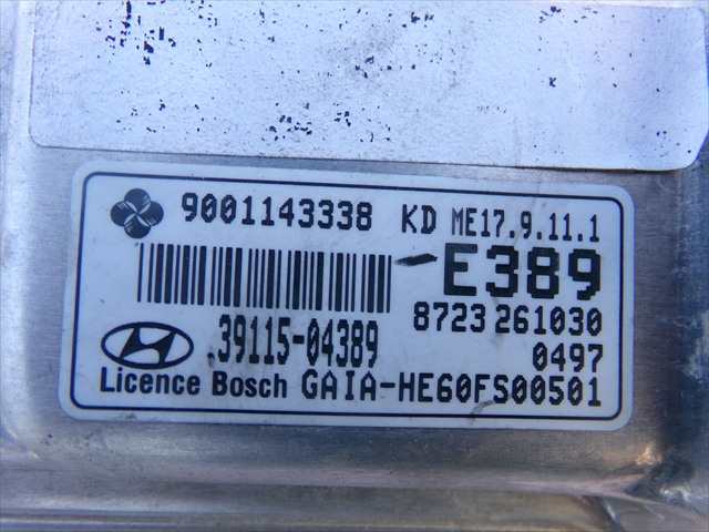 Foto 4ª: Centralita Motor ECU Hyundai i10 1.0 G 2016-2019 [G3LA] (2017)