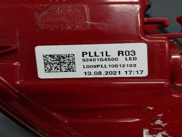 Foto 3ª: Piloto Trasero Izquierdo Hyundai i30 2.0 G [G4KH] (2021)