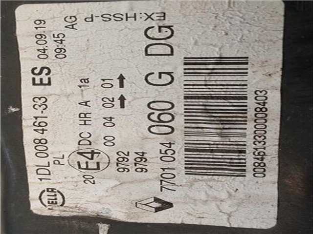 Foto 3ª: Faro Izquierdo Renault Clio 1.5 DCI B/CB08) 82CV 60KW [K9K 702] (2002)