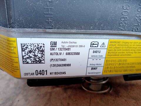 Foto 2ª: Airbag Delantero Izquierdo Opel Insignia COSMO 2 16V CDTI 160CV (2008)