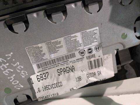 Foto 2ª: Airbag Delantero Derecho Fiat Bravo G II 198) 198A3000 (2010)