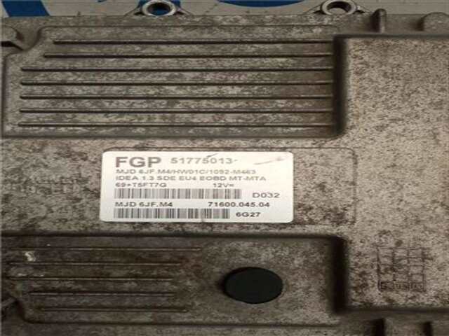 Foto 2ª: Centralita Motor ECU Lancia Musa 1.3 D MULTIJET [188 A9.000]