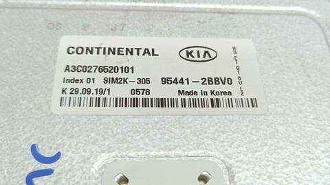 Foto 4ª: Centralita Cambio Automatico Kia Niro E-NIRO CONCEPT 136CV 100KW [G4LE] (2020)