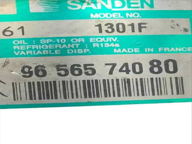 Foto 3ª: Compresor Aire Acondicionado Peugeot 407 2.0 HDI 135 (2004)