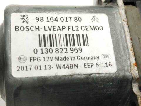 Foto 3ª: Elevalunas Eléctrico Delantero Izquierdo Peugeot 208 STYLE 82CV 60KW [HM01] (2017)