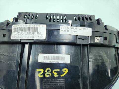 Foto 4ª: Cuadro de Instrumentos Mercedes Clase C 160 C 220 CDI 204.008) BERLINA 170CV 125KW [646811] (2009)