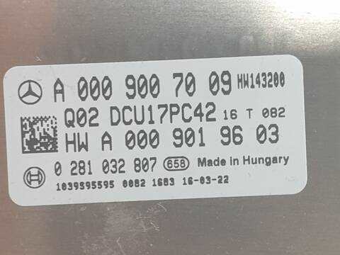 Foto 3ª: Centralita Motor ECU Mercedes Vito 114-116 CDI 119 CDI-BT LANG 447.703) 130CV 97KW (2019)